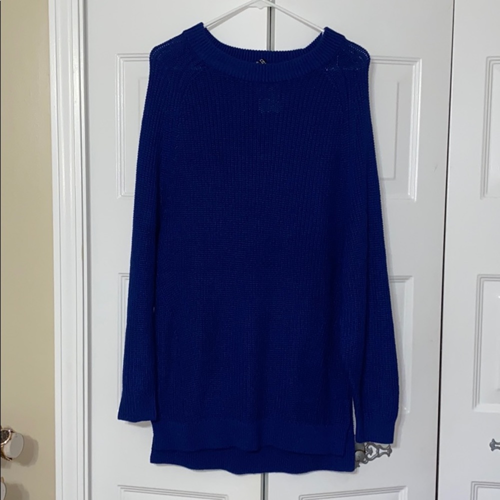 NWT Blue sweater dress
